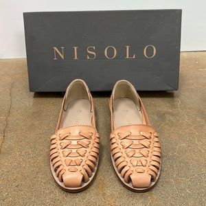 Nisolo Ecuador Huarache Sandal Almond
